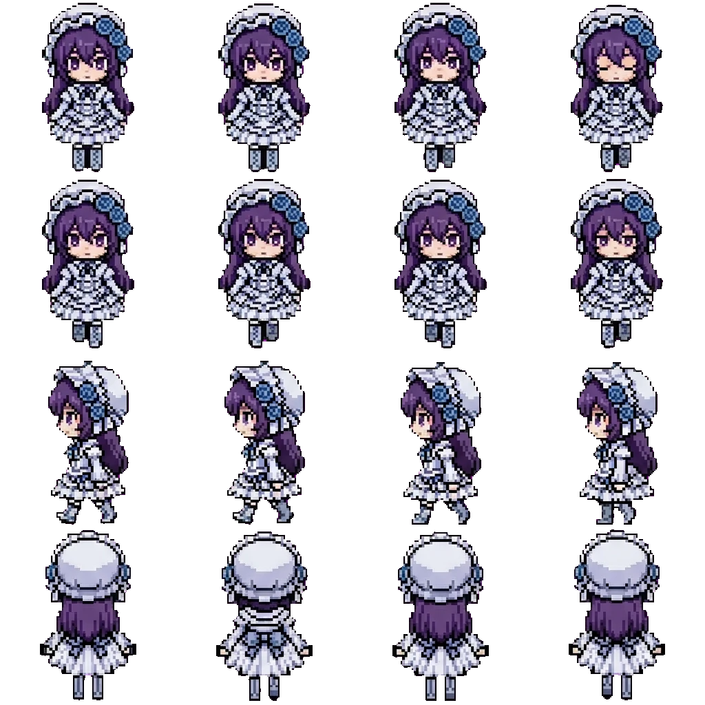 Miyee movement sprite