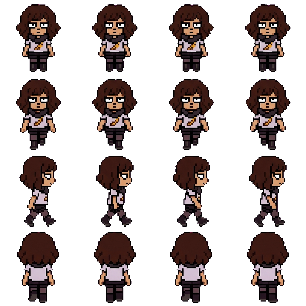 Zoey Hermans movement sprite