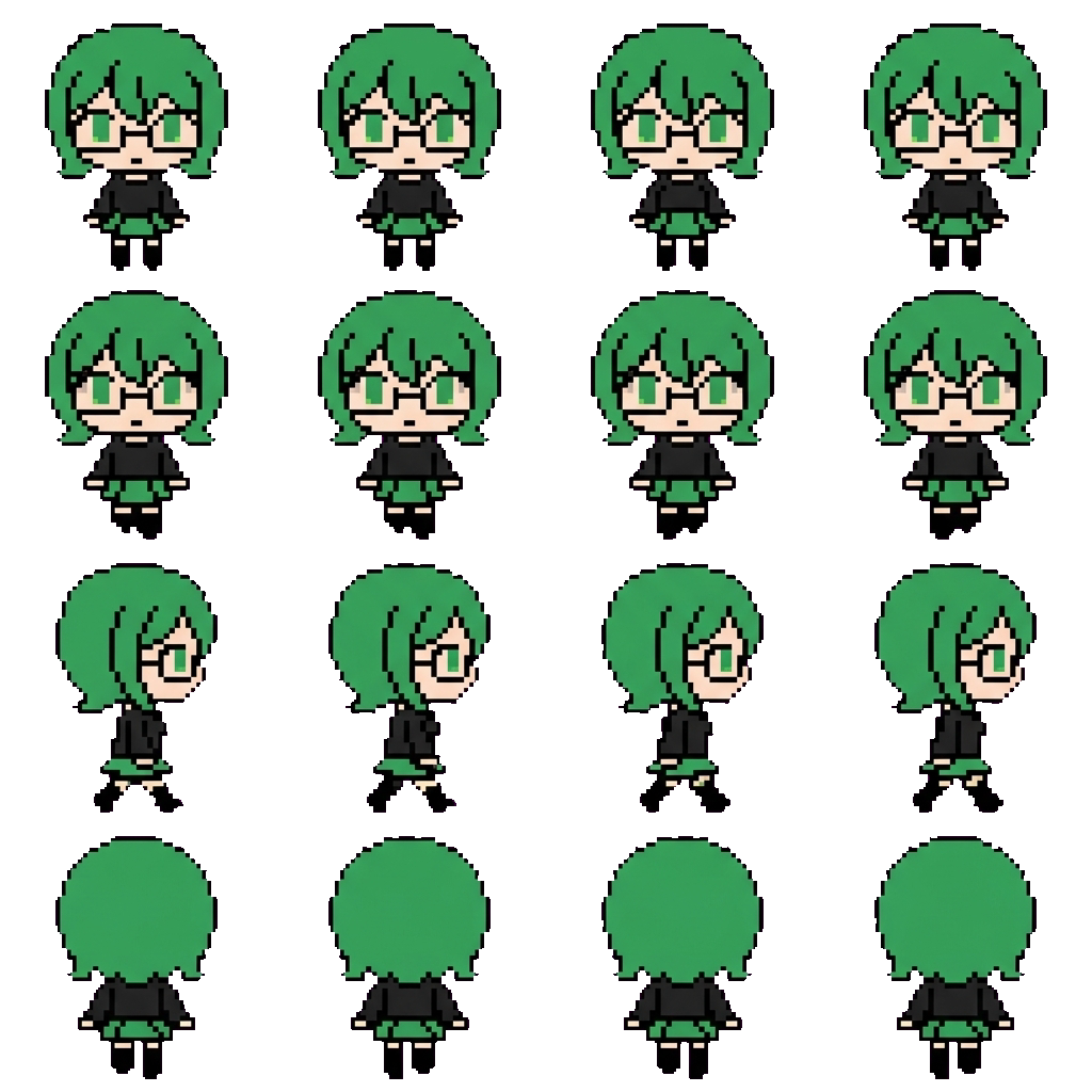 Michi movement sprite