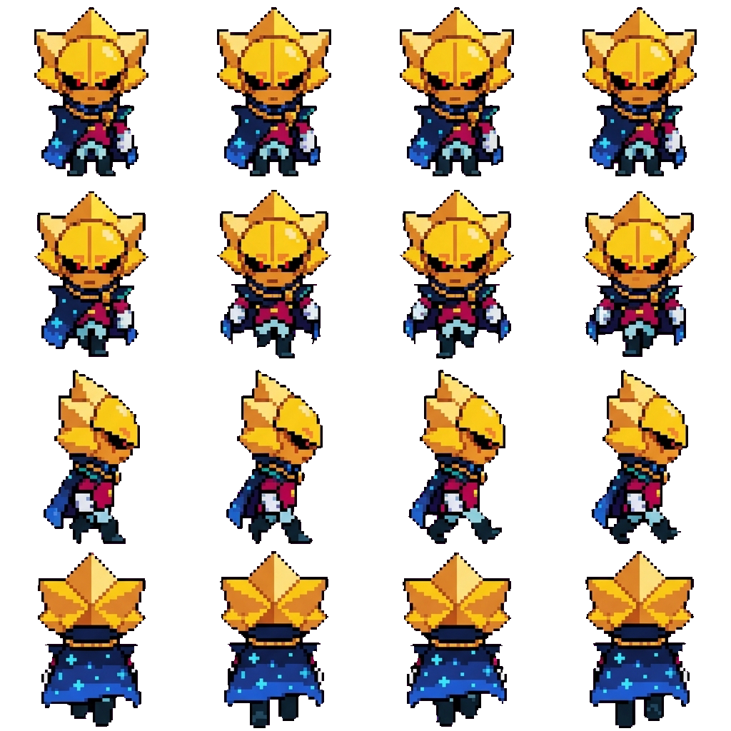 Sirius movement sprite