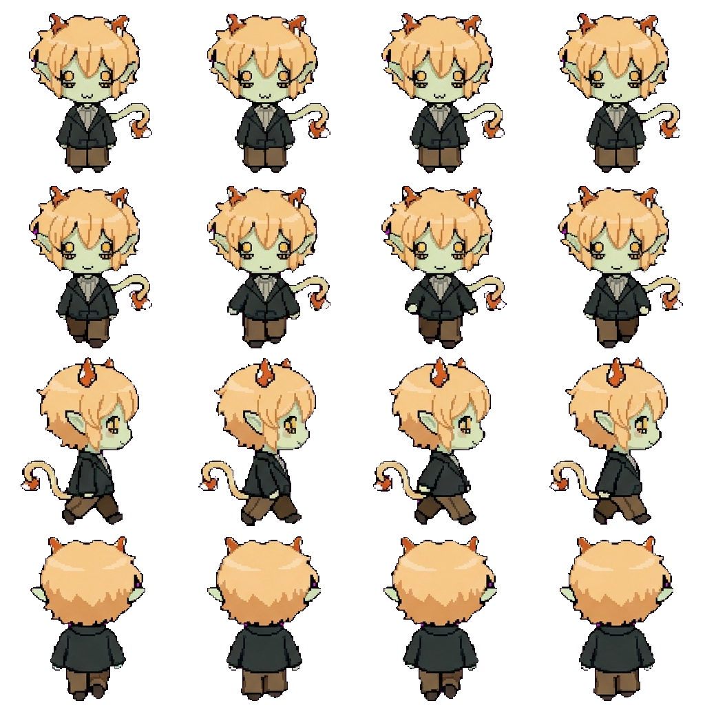 Mychael movement sprite