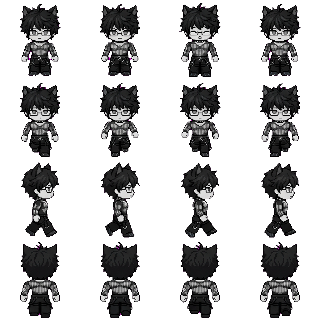 Caither Cappersen movement sprite
