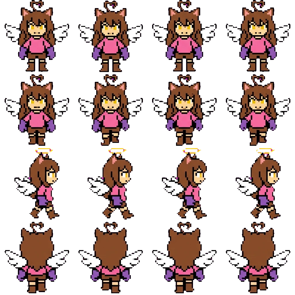 Sonia movement sprite
