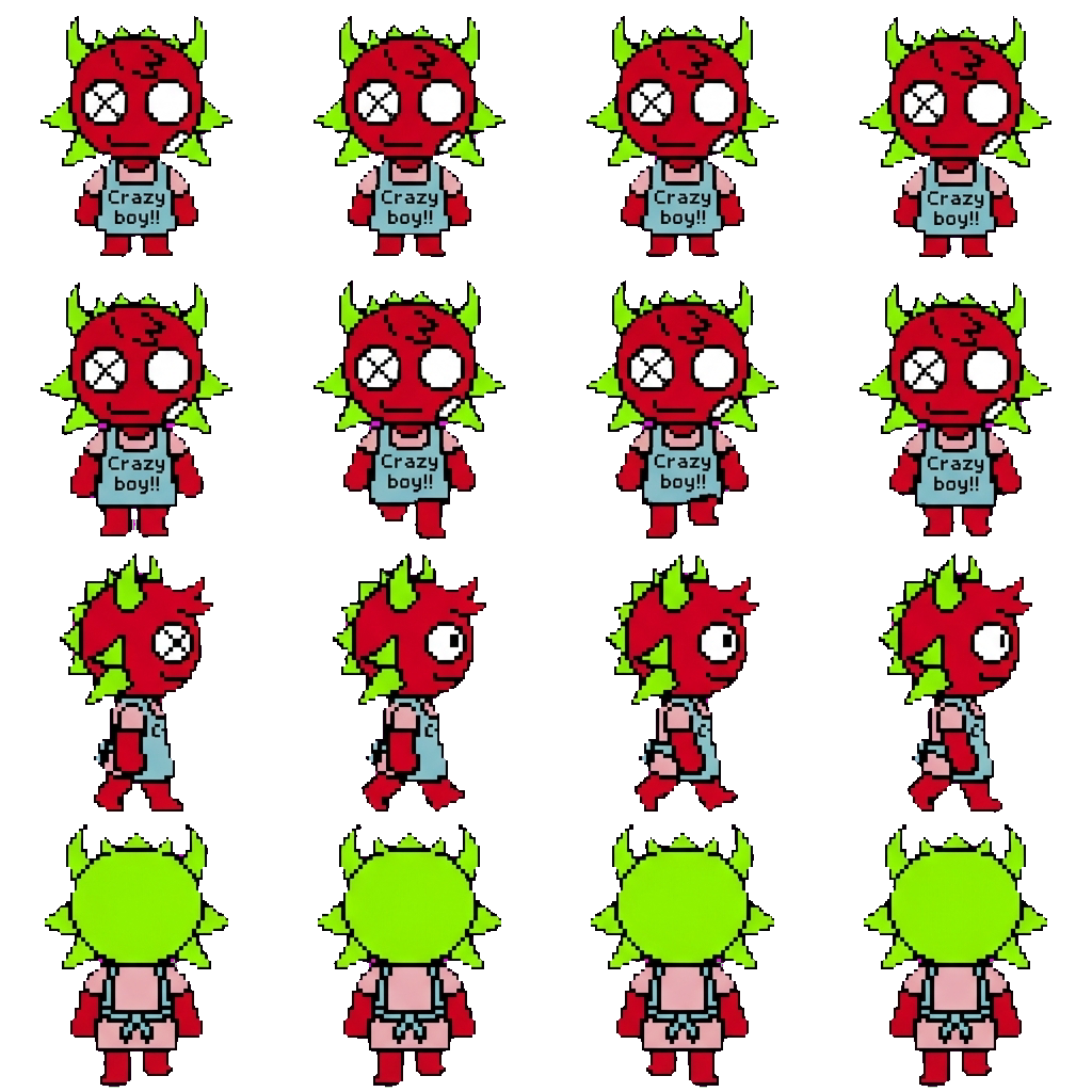 Dinor movement sprite