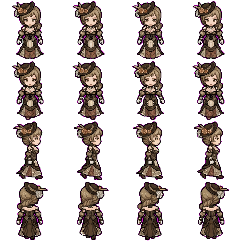 Georgia movement sprite