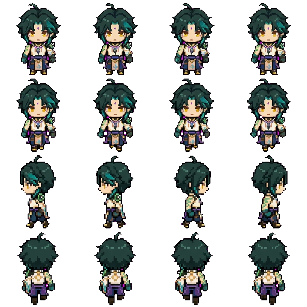 𝑋𝑖𝑎𝑜 movement sprite