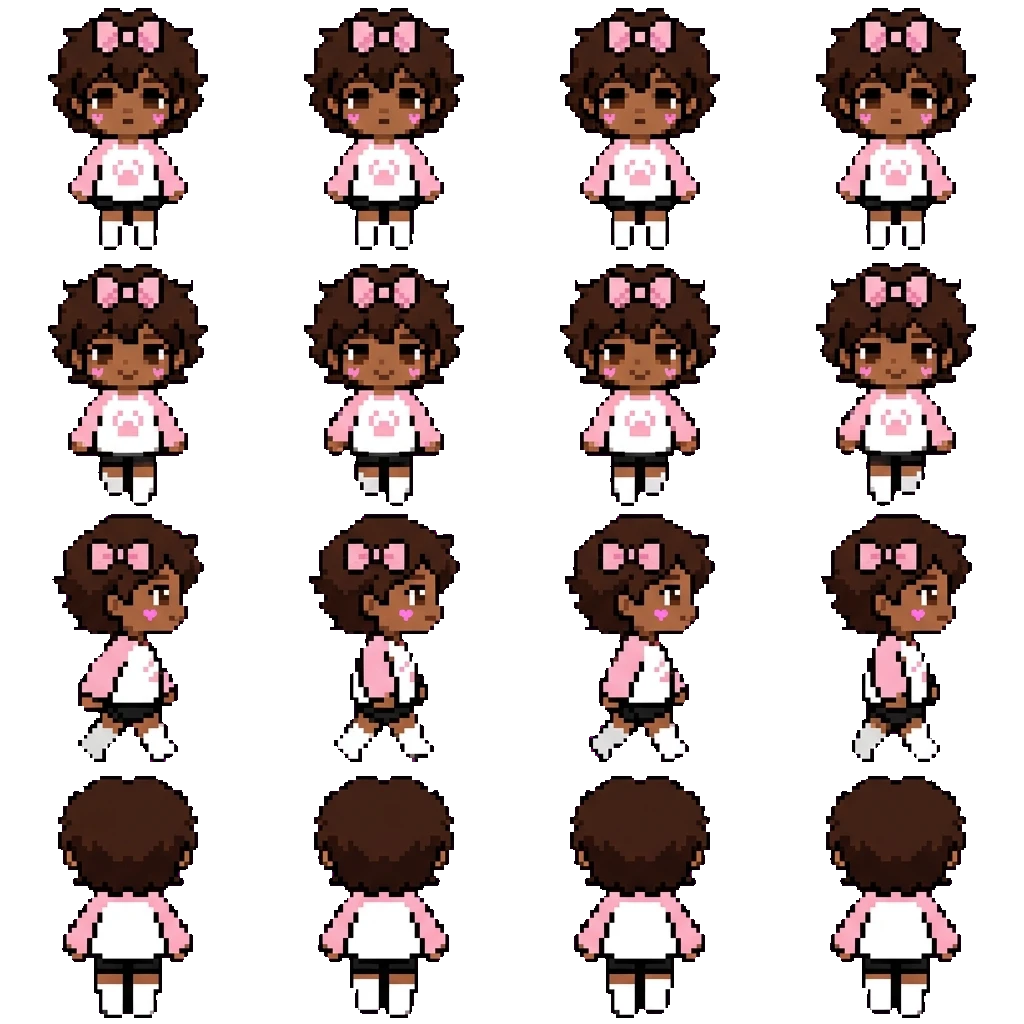 Mak movement sprite