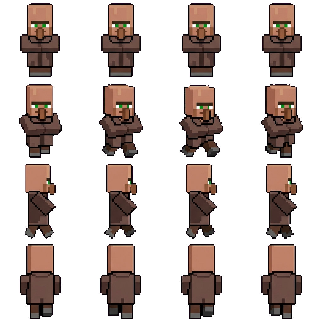 Villager #1 movement sprite