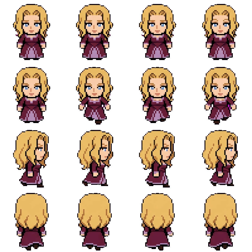 Lisa movement sprite
