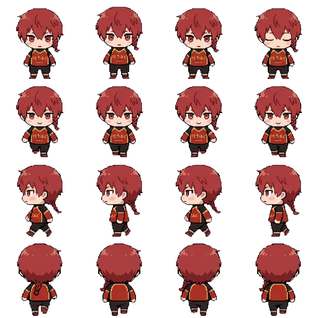 Kurona ranze movement sprite