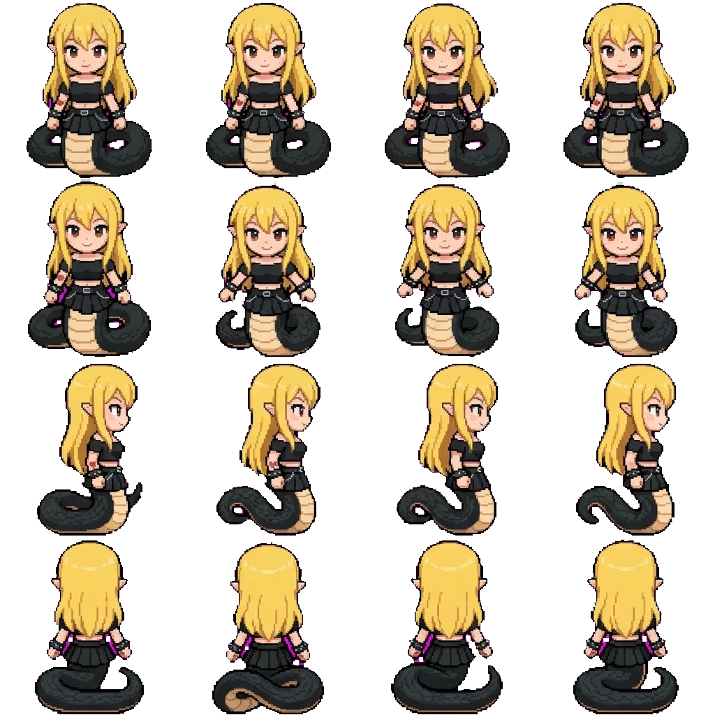 Rosa movement sprite