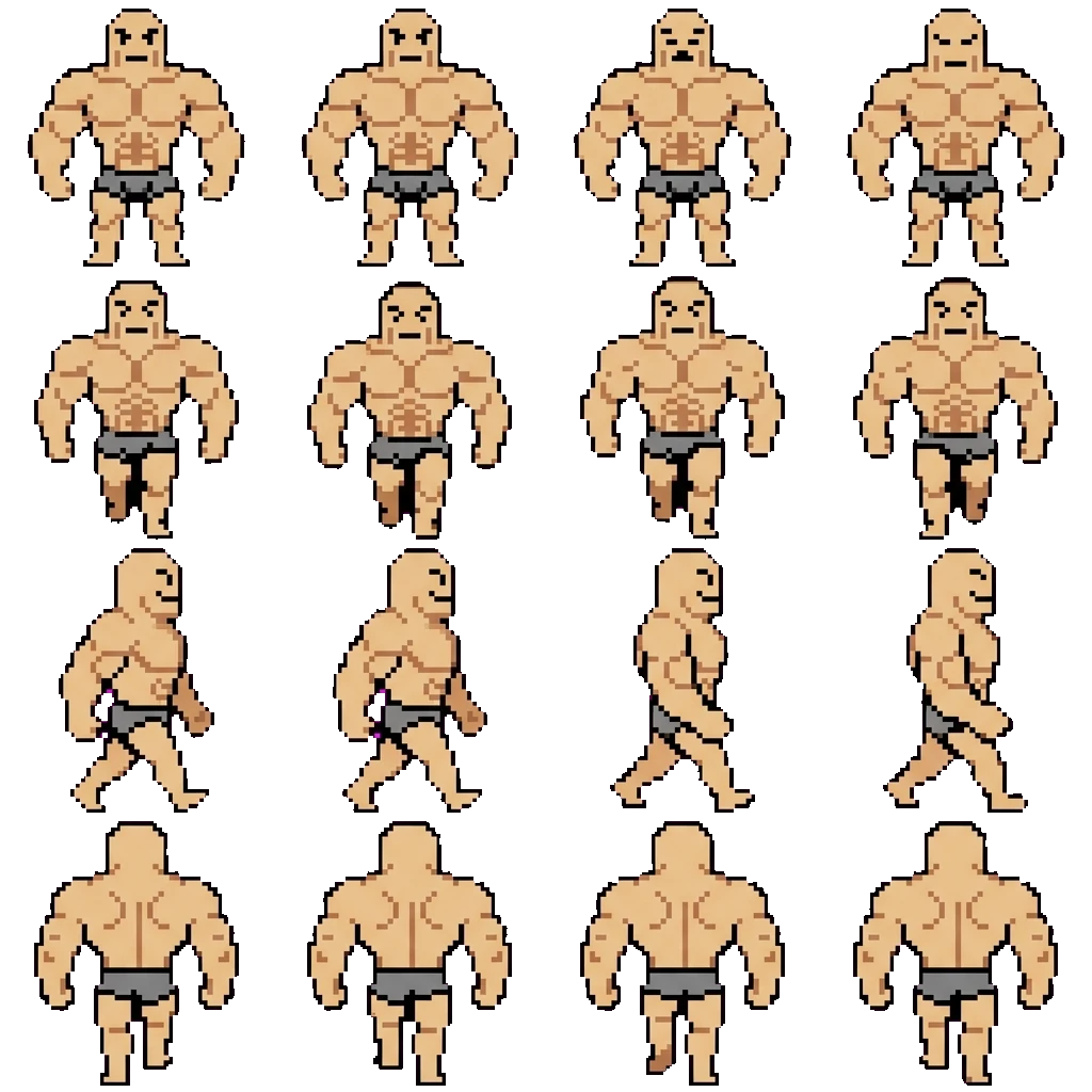 Buff Potato movement sprite