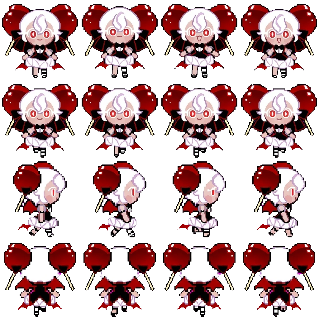Candy Apple movement sprite