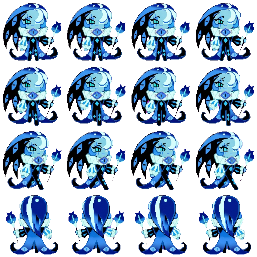 Shadow Milk Cookie movement sprite