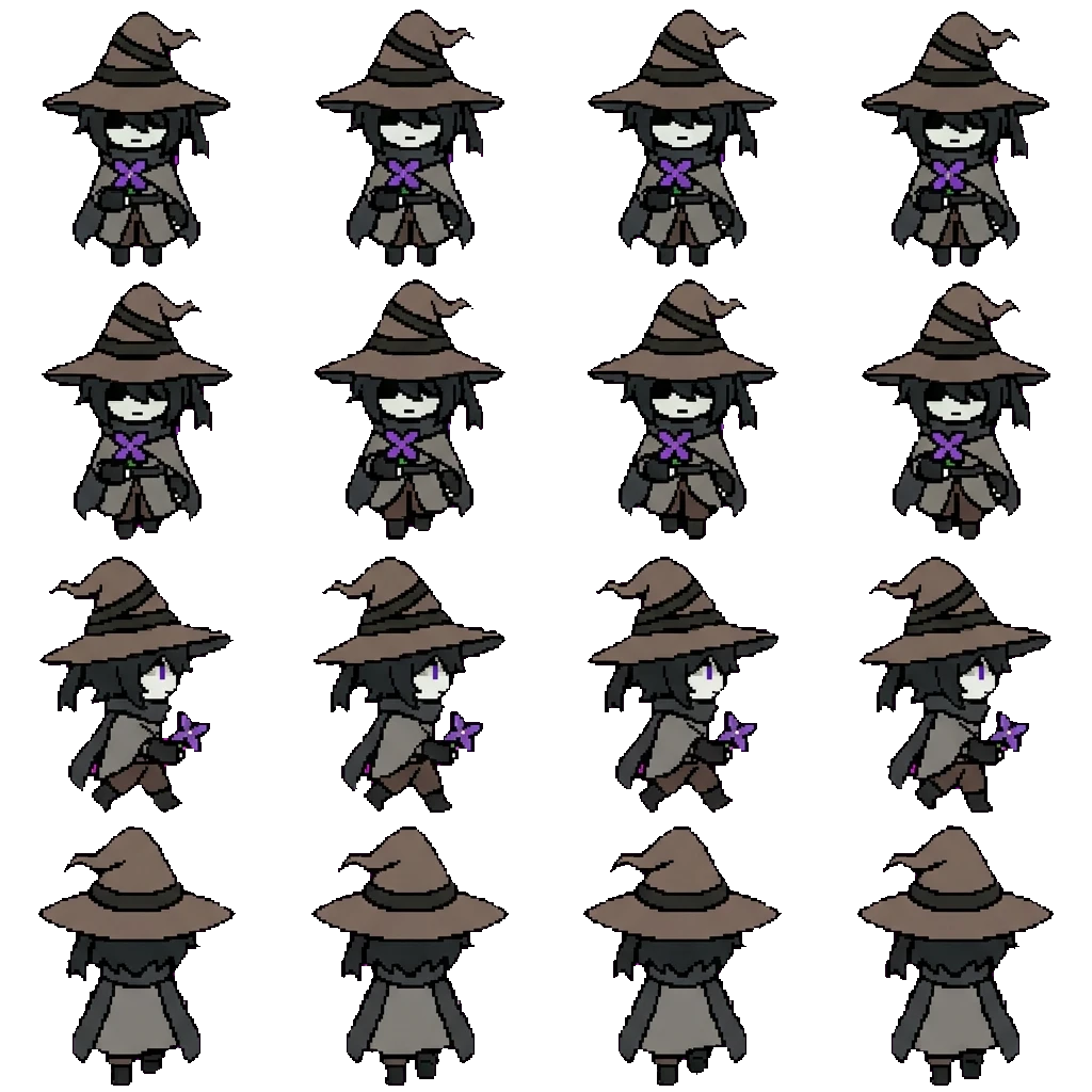 Azure movement sprite