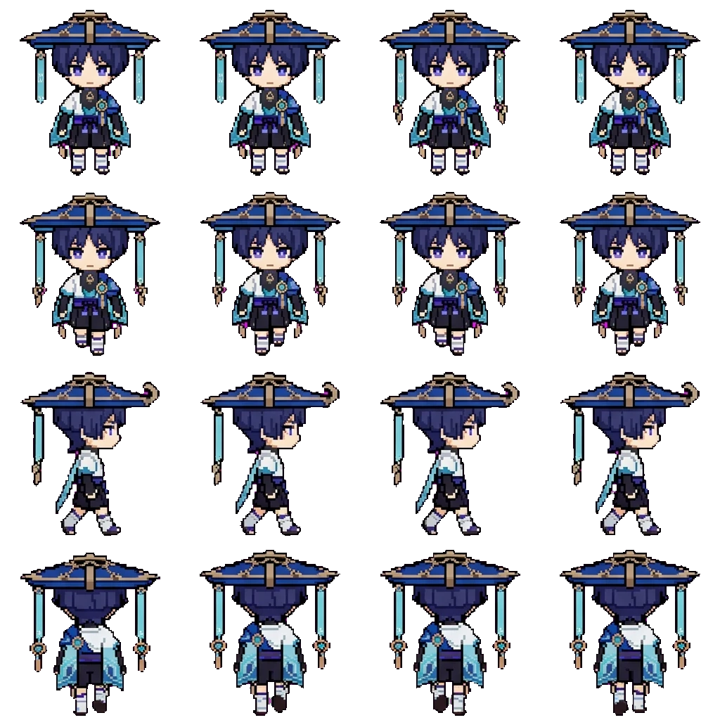 скара movement sprite