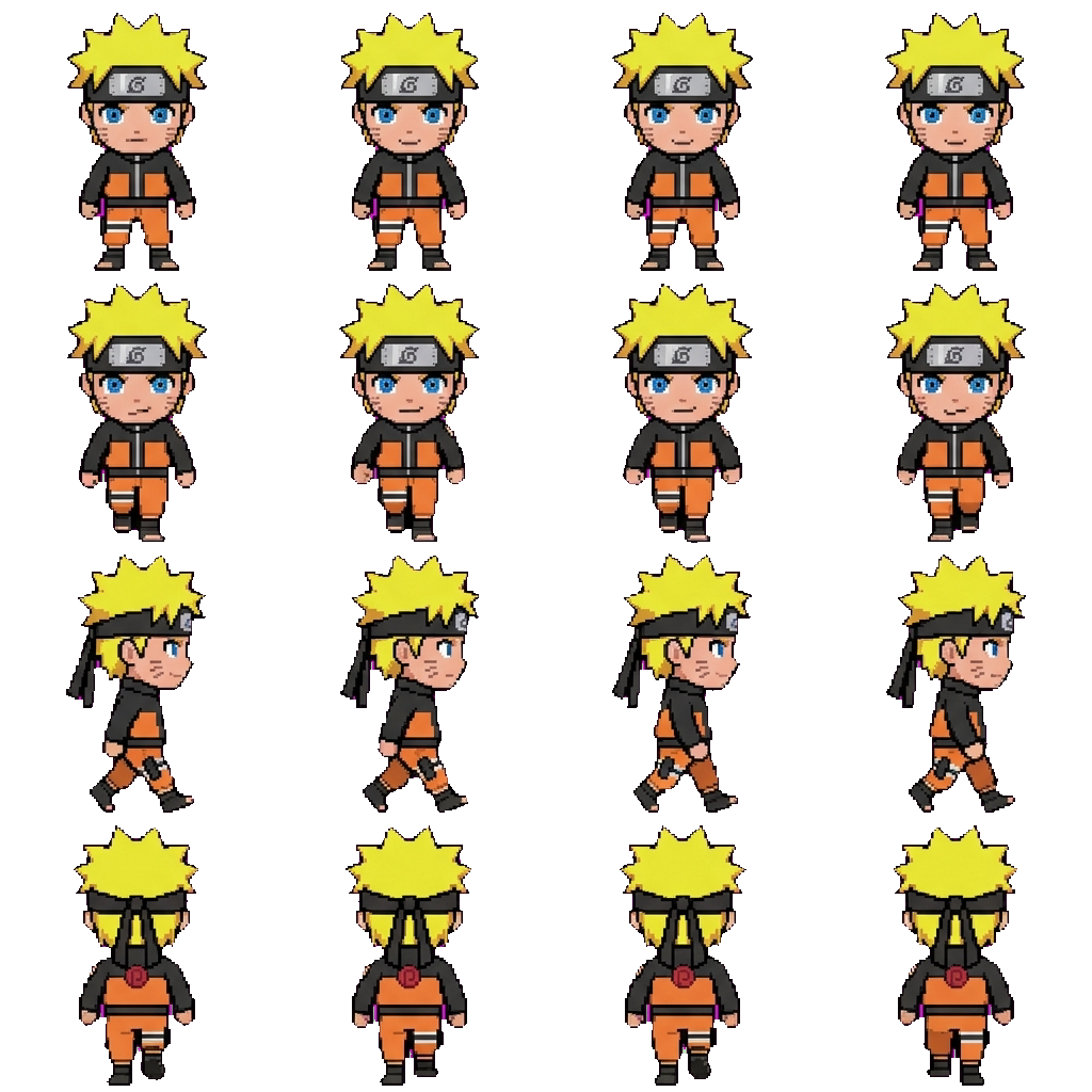 Naruto movement sprite