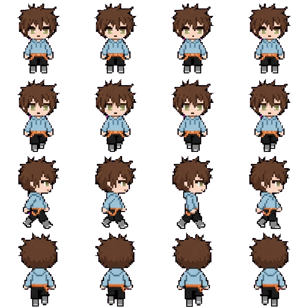 Iris movement sprite