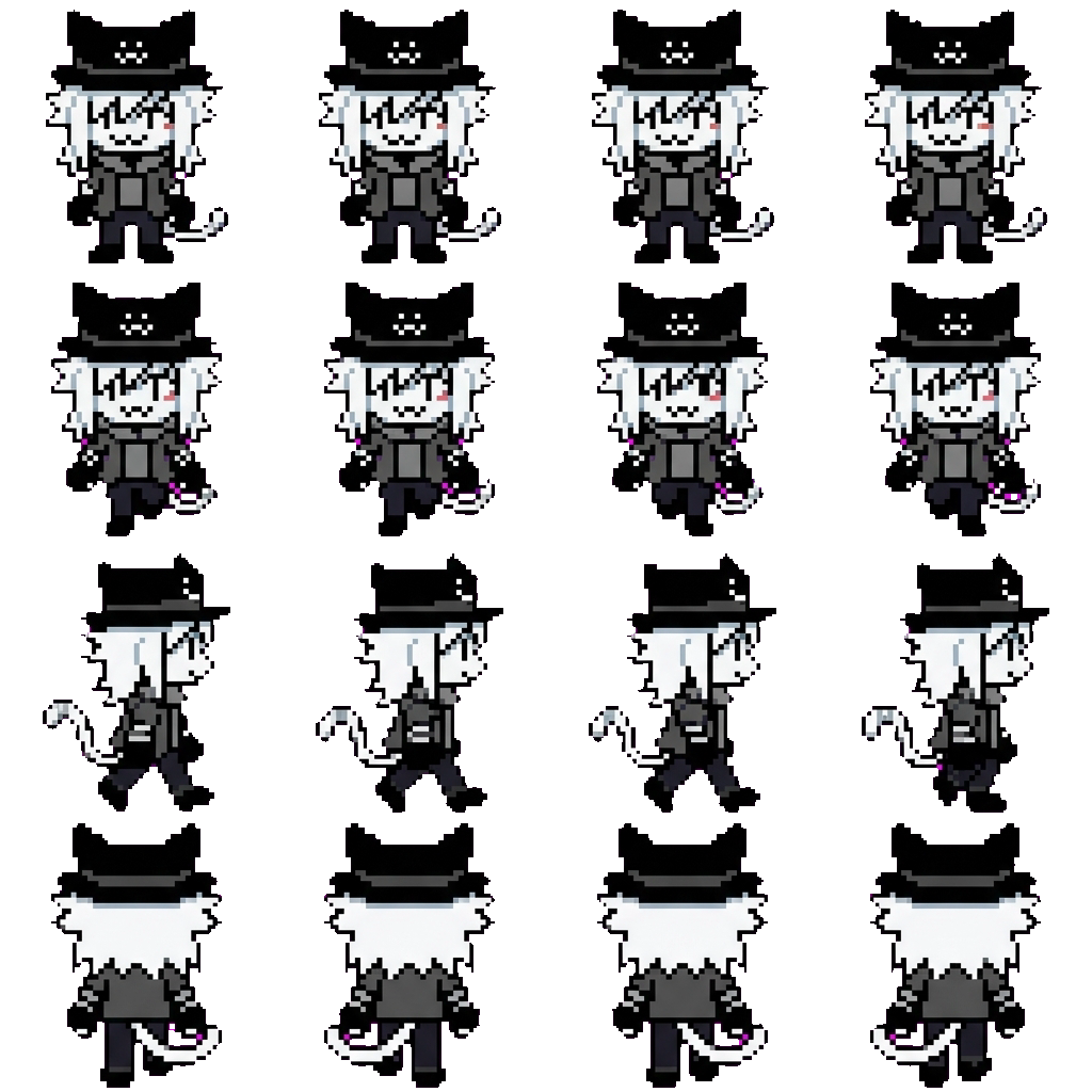 Nisa movement sprite