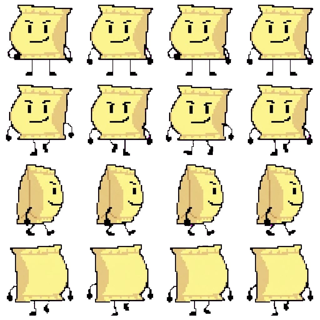 Cole the Geek movement sprite