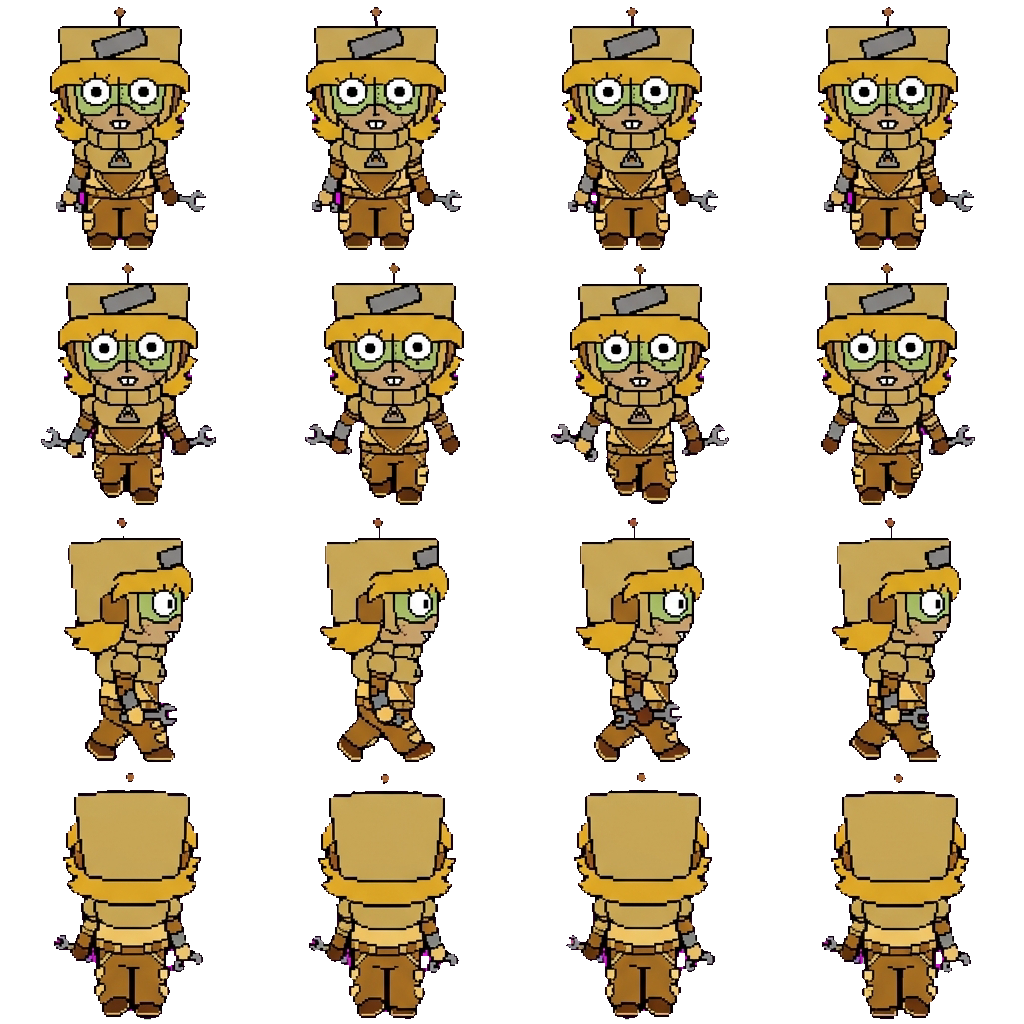 Nameless Soldier movement sprite