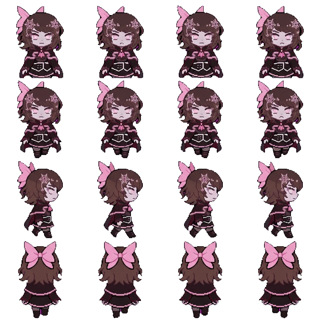 Fantasy movement sprite