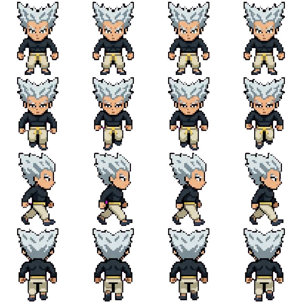 Garou movement sprite