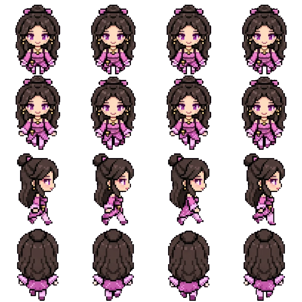 Clementine Rosalyne Westerya movement sprite