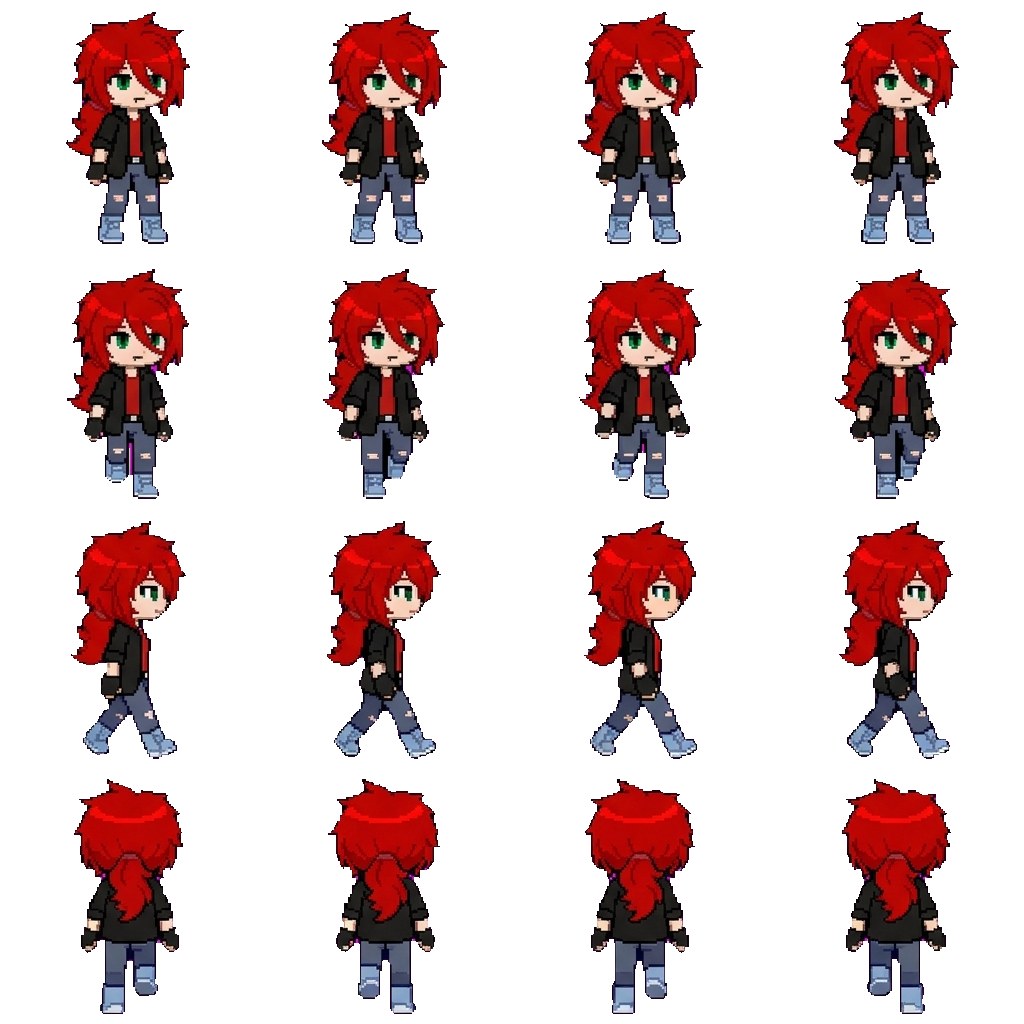 Axel Reed movement sprite