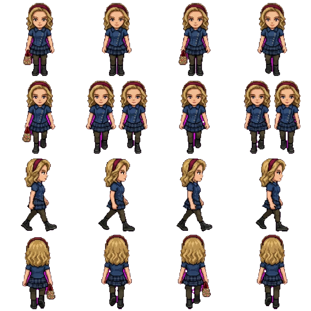 Leyah movement sprite