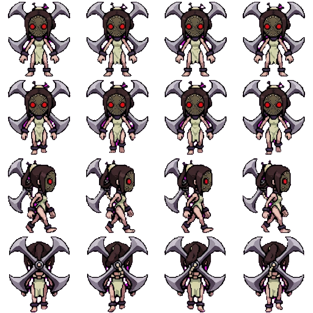 Painwheel movement sprite