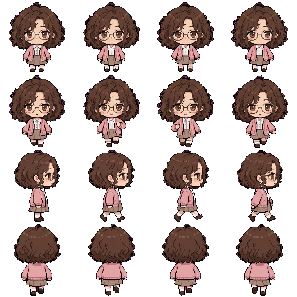 Stephanie movement sprite