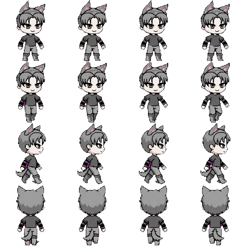 Romo movement sprite
