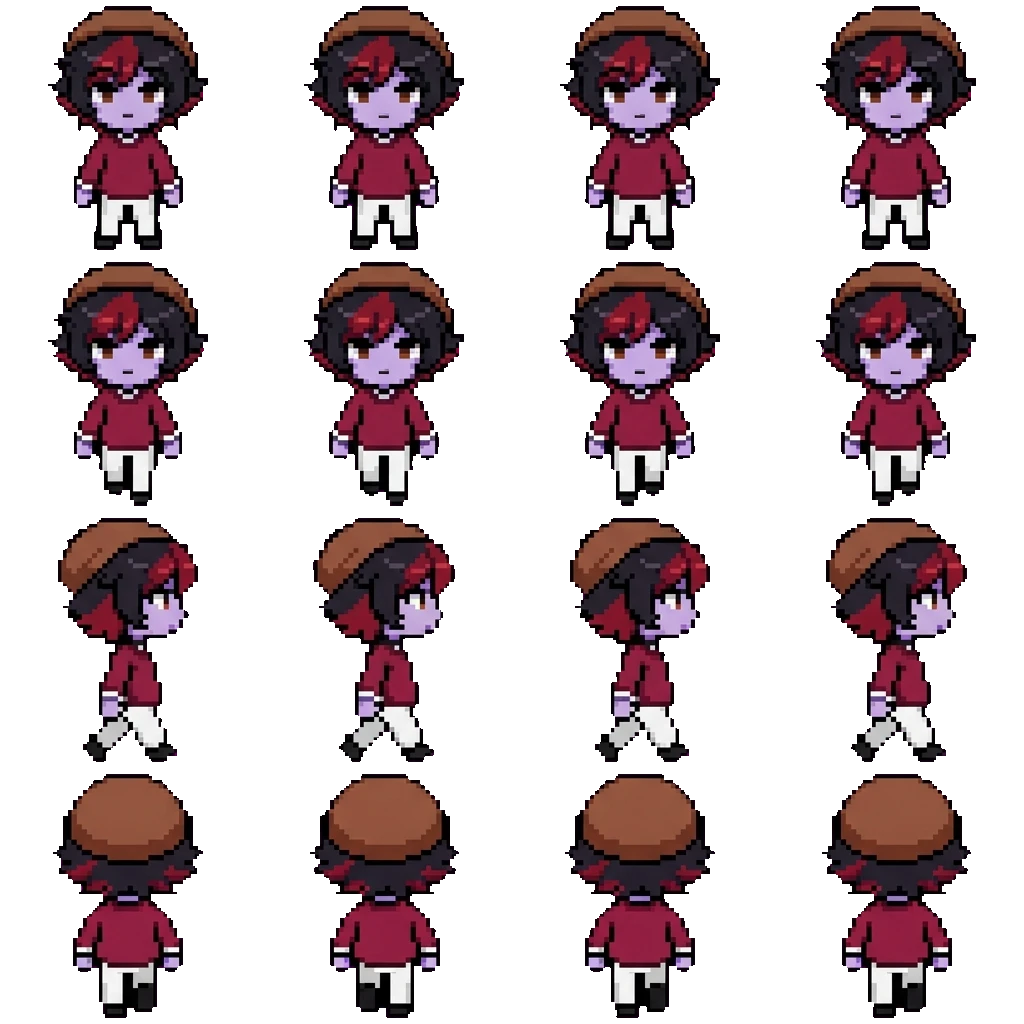 Esteban movement sprite
