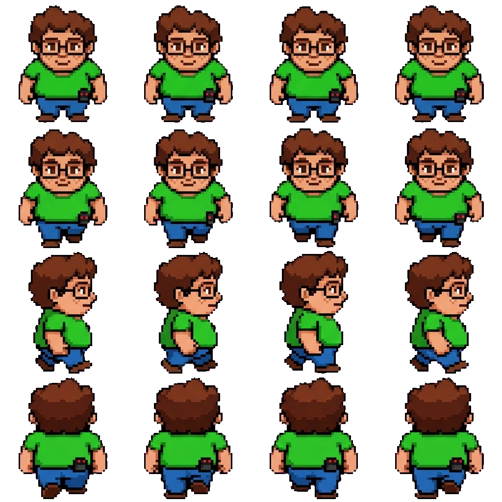 Erik movement sprite