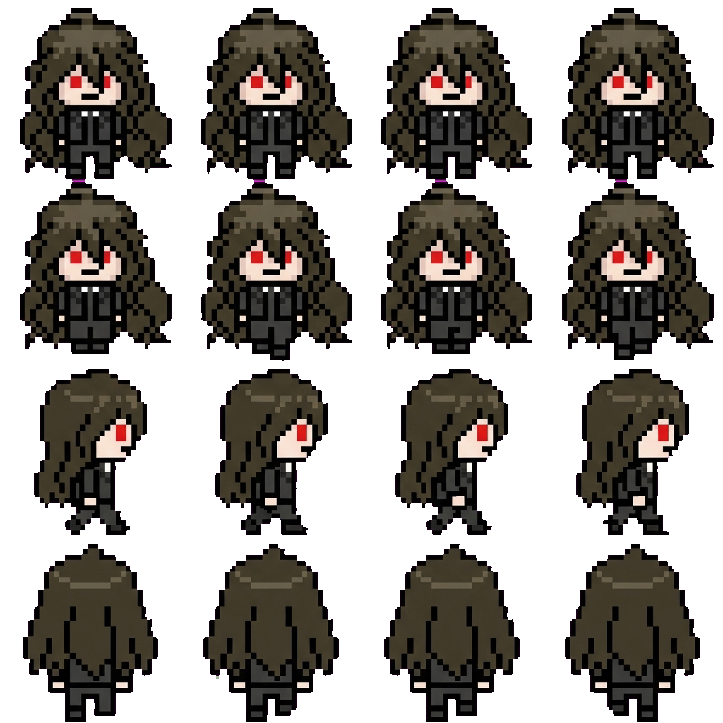 Izuru Kamakura movement sprite