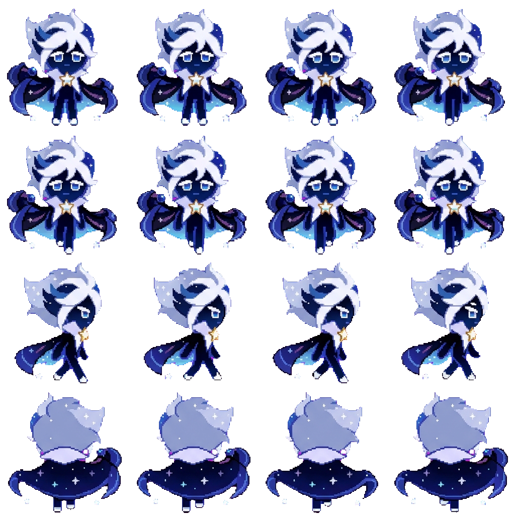 Star dust cookie movement sprite