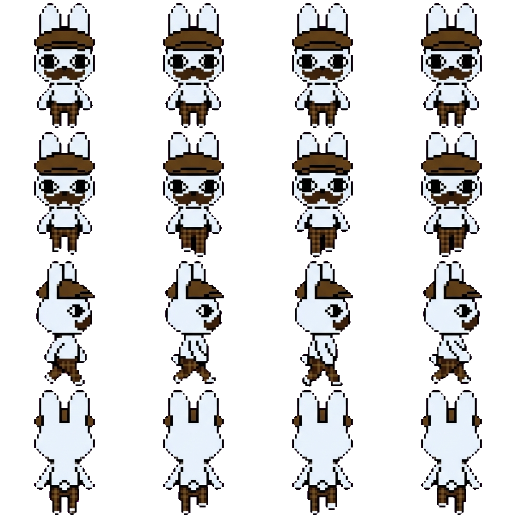Barney movement sprite