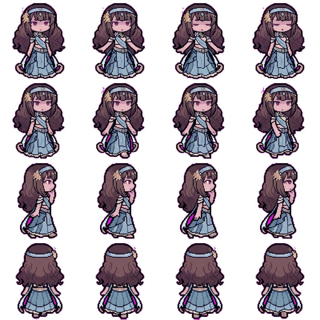 Loreli movement sprite