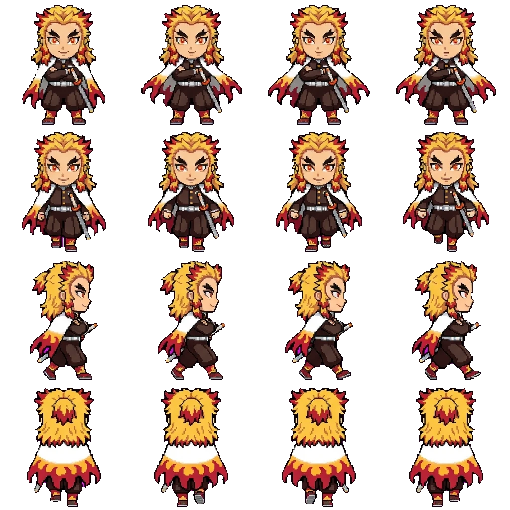 Rengoku movement sprite