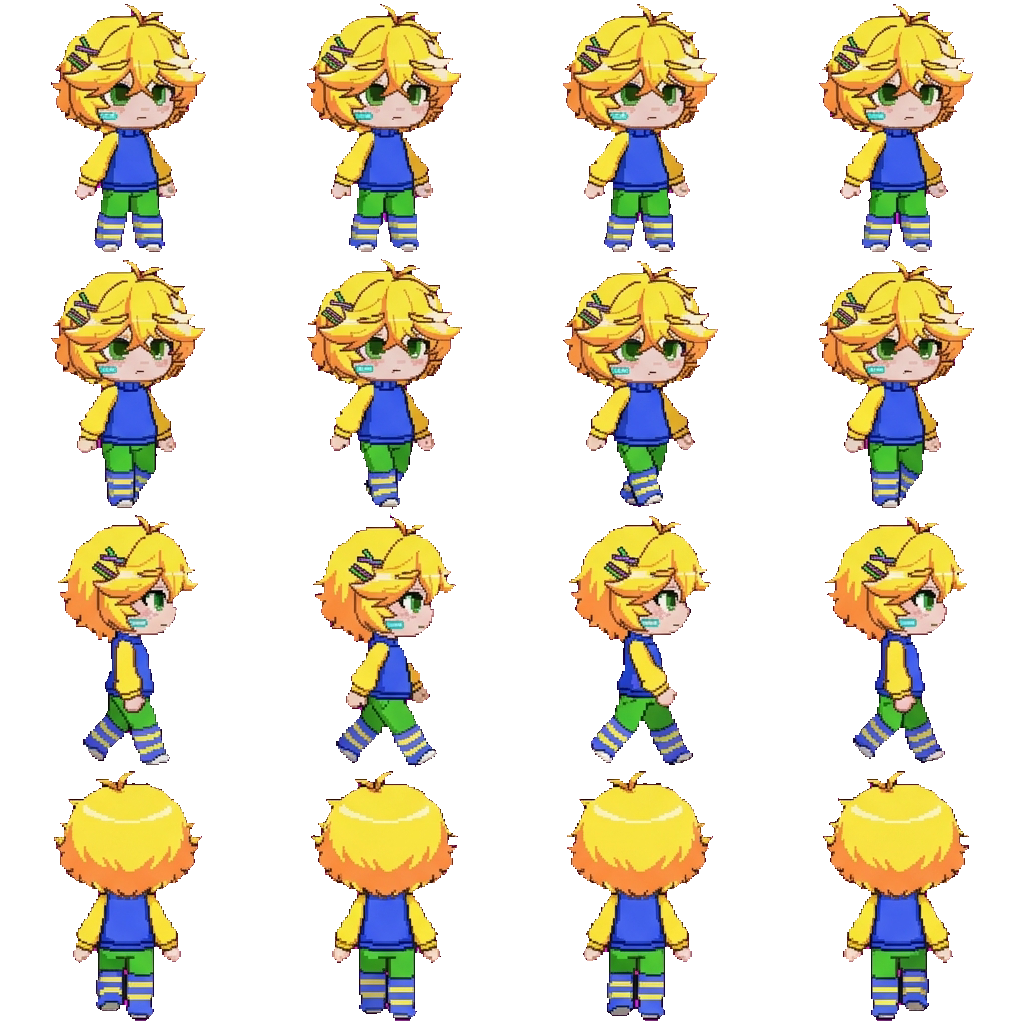 Noob movement sprite