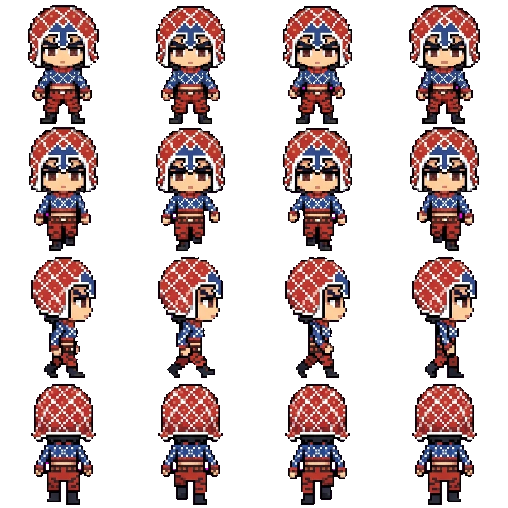 Guido Mista movement sprite