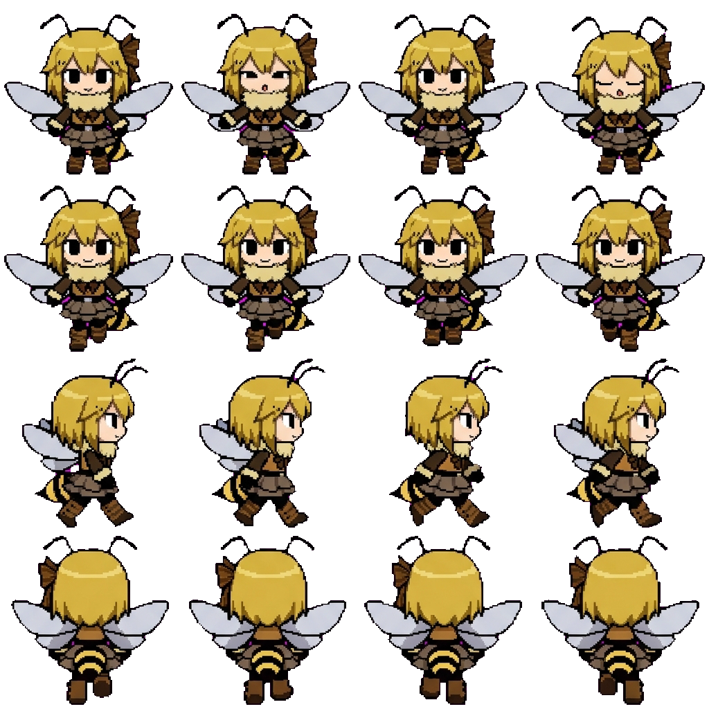 Mitsuki movement sprite