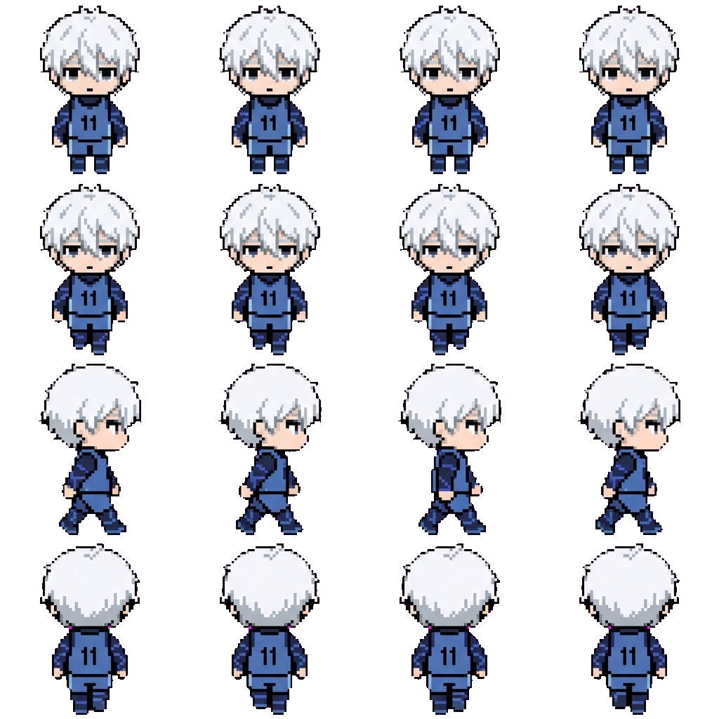 Nagi Seishiro movement sprite