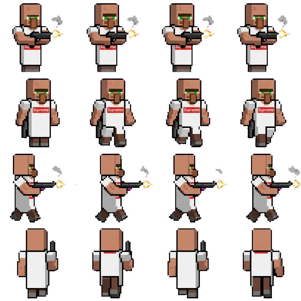 Baby Villager movement sprite
