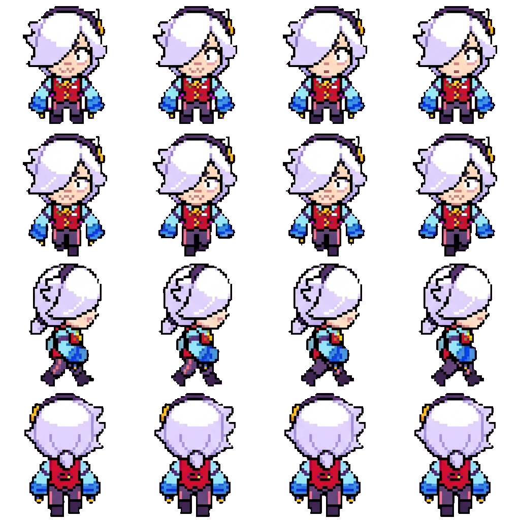 Colette movement sprite