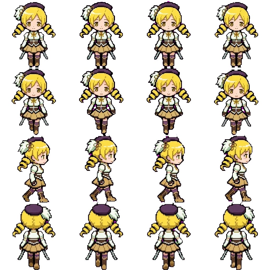Мами movement sprite