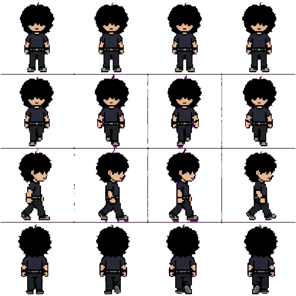 Finn movement sprite