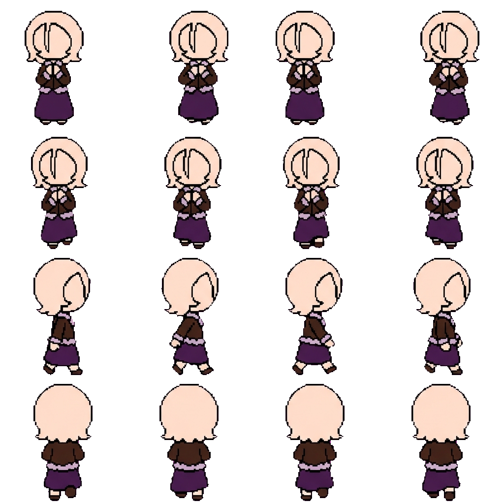 Beige movement sprite