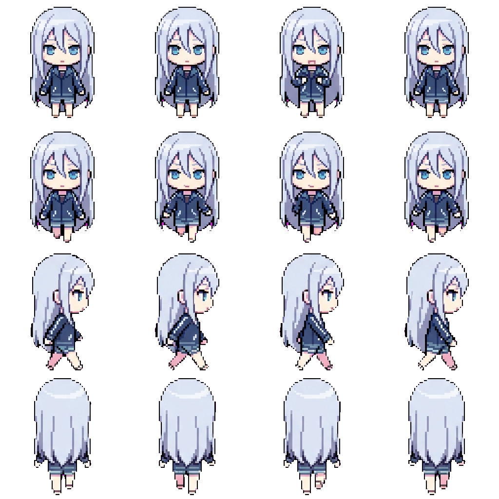 Kanade Yoisaki movement sprite